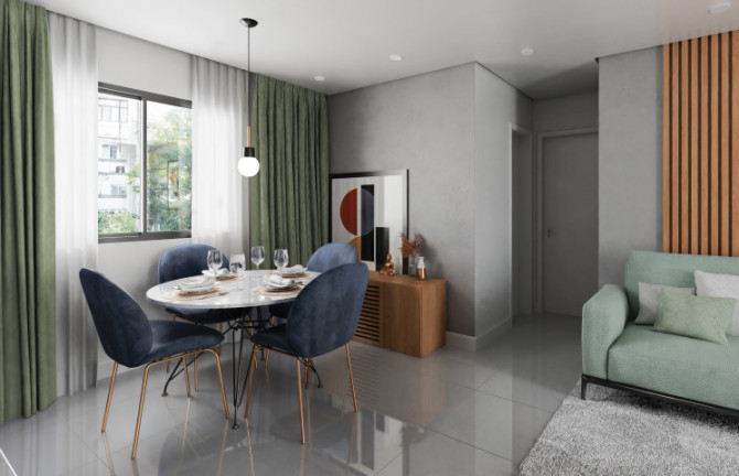 Imagem Apartamento com 2 Quartos à Venda, 63 m² em Centro - São José Dos Pinhais Imagem Apartamento com 2 Quartos à Venda, 63 m² em Centro - São José Dos Pinhais