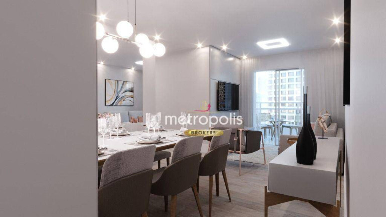 Apartamento com 3 Quartos à Venda, 84 m² em Barcelona - São Caetano Do Sul