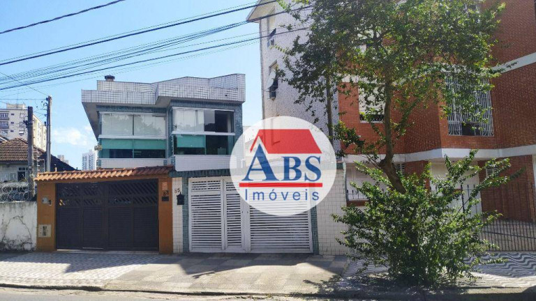 Imagem Casa com 3 Quartos à Venda, 140 m² em Marapé - Santos Imagem Casa com 3 Quartos à Venda, 140 m² em Marapé - Santos
