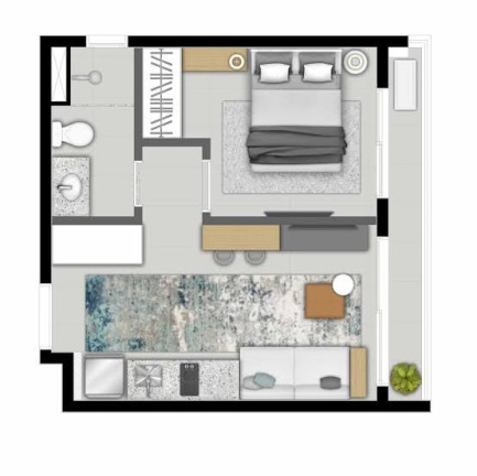 Imagem Apartamento com 1 Quarto à Venda, 26 m² em Pinheiros - São Paulo Imagem Apartamento com 1 Quarto à Venda, 26 m² em Pinheiros - São Paulo