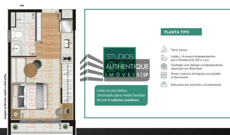 Imagem Apartamento com 1 Quarto à Venda, 24 m² em Vila Nova Conceição - São Paulo Imagem Apartamento com 1 Quarto à Venda, 24 m² em Vila Nova Conceição - São Paulo