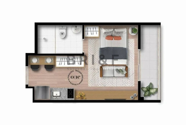 Imagem Apartamento com 1 Quarto à Venda, 26 m² em Alto Da Boa Vista - São Paulo Imagem Apartamento com 1 Quarto à Venda, 26 m² em Alto Da Boa Vista - São Paulo