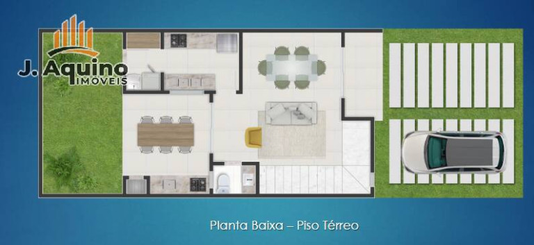 Imagem Casa de Condomínio com 3 Quartos à Venda, 100 m² em José De Alencar - Fortaleza