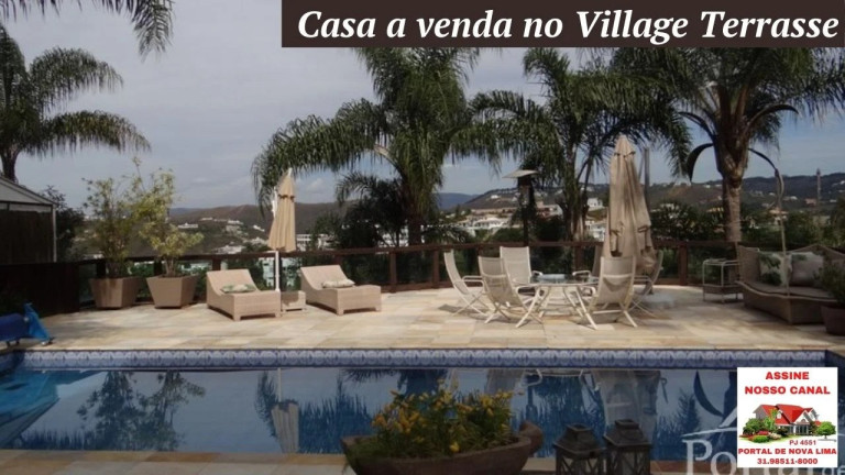 Imagem Casa com 4 Quartos à Venda,  em Village Terrasse - Nova Lima