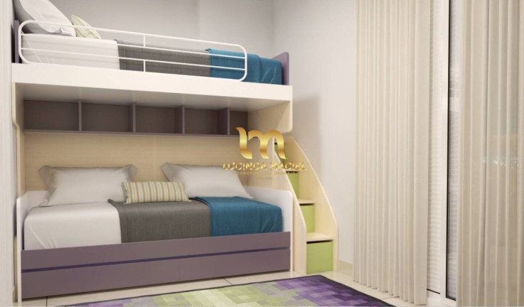 Imagem Apartamento com 2 Quartos à Venda, 81 m² em Guilhermina - Praia Grande