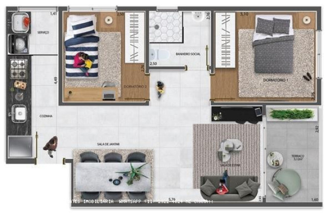 Imagem Apartamento com 1 Quarto à Venda, 36 m² em Vila Carrão - São Paulo Imagem Apartamento com 1 Quarto à Venda, 36 m² em Vila Carrão - São Paulo