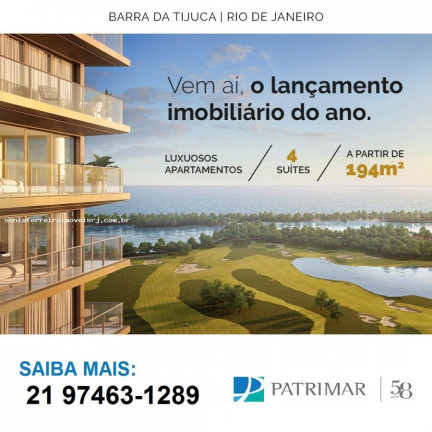 Imagem Apartamento à Venda, em Barra Da Tijuca - Rio De Janeiro Imagem Apartamento à Venda, em Barra Da Tijuca - Rio De Janeiro