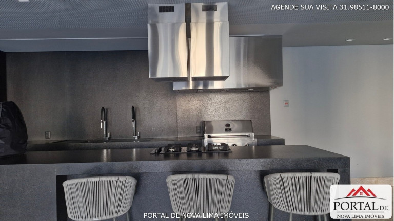 Imagem Apartamento com 3 Quartos à Venda, 232 m² em Vila Da Serra - Nova Lima
