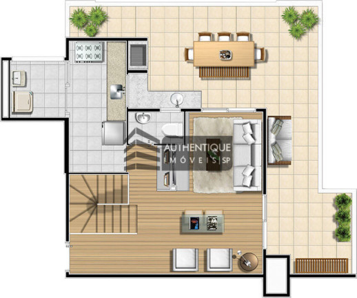 Imagem Cobertura com 3 Quartos à Venda, 143 m² em Mooca - São Paulo Imagem Cobertura com 3 Quartos à Venda, 143 m² em Mooca - São Paulo