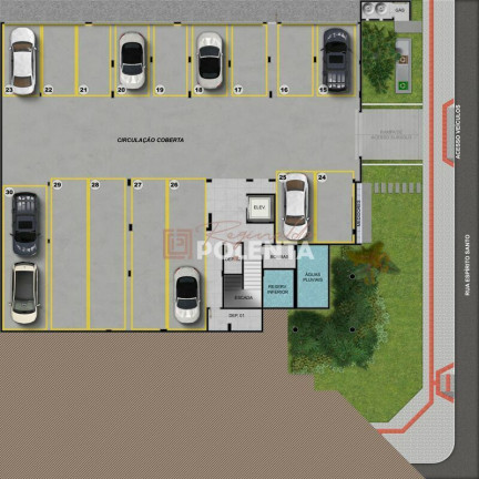 Imagem Apartamento com 3 Quartos à Venda, 87 m² em Brasília - Criciúma