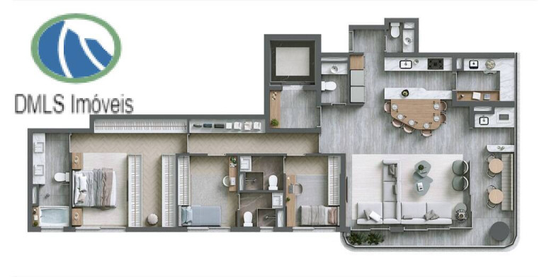 Imagem Apartamento com 3 Quartos à Venda, 110 m² em Alphagran Alphaville - Barueri Imagem Apartamento com 3 Quartos à Venda, 110 m² em Alphagran Alphaville - Barueri