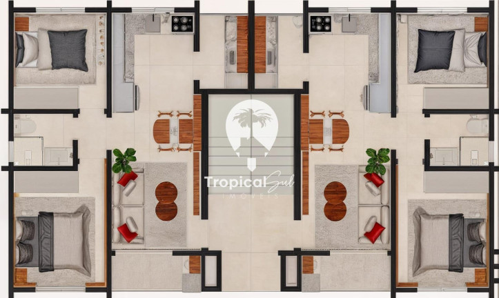 Imagem Apartamento com 2 Quartos à Venda, 54 m² em Shangri-lá - Pontal Do Parana Imagem Apartamento com 2 Quartos à Venda, 54 m² em Shangri-lá - Pontal Do Parana
