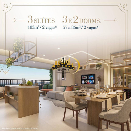 Imagem Apartamento com 2 Quartos à Venda, 57 m² em Aldeia - Barueri Imagem Apartamento com 2 Quartos à Venda, 57 m² em Aldeia - Barueri