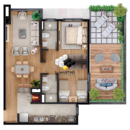 Imagem Apartamento com 1 Quarto à Venda, 55 m² em Carniel - Gramado Imagem Apartamento com 1 Quarto à Venda, 55 m² em Carniel - Gramado