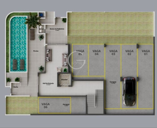 Imagem Apartamento com 3 Quartos à Venda, 95 m² em Caravelas - Matinhos