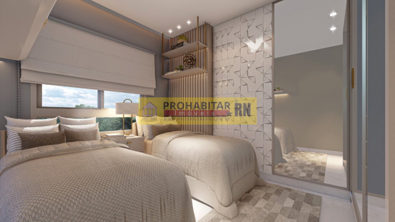 Imagem Casa de Condomínio com 3 Quartos à Venda, 110 m² em Capim Macio - Natal