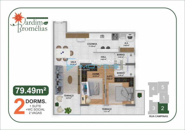 Imagem Apartamento com 2 Quartos à Venda, 80 m² em Boqueirão - Praia Grande Imagem Apartamento com 2 Quartos à Venda, 80 m² em Boqueirão - Praia Grande