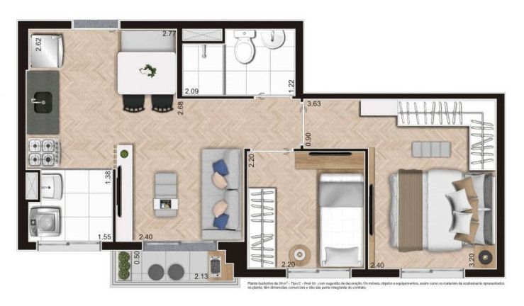 Imagem Apartamento com 2 Quartos à Venda, 38 m² em Vila Mascote - São Paulo Imagem Apartamento com 2 Quartos à Venda, 38 m² em Vila Mascote - São Paulo