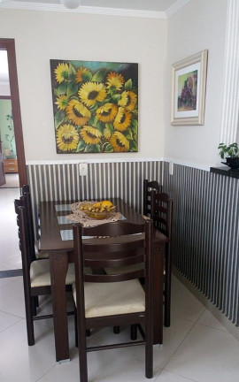 Imagem Casa com 3 Quartos à Venda, 121 m² em Embaré - Santos Imagem Casa com 3 Quartos à Venda, 121 m² em Embaré - Santos