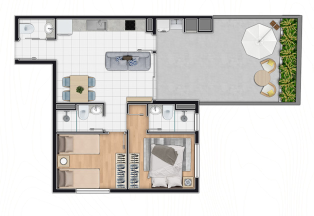 Imagem Apartamento com 2 Quartos à Venda, 155 m² em água Verde - Curitiba Imagem Apartamento com 2 Quartos à Venda, 155 m² em água Verde - Curitiba