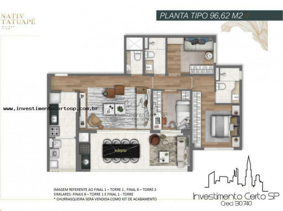 Imagem Apartamento com 3 Quartos à Venda, 96 m² em Vila Gomes Cardim - São Paulo Imagem Apartamento com 3 Quartos à Venda, 96 m² em Vila Gomes Cardim - São Paulo