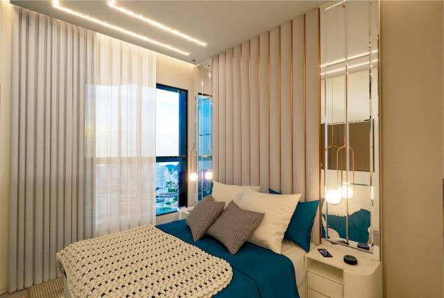 Imagem Apartamento com 1 Quarto à Venda, 40 m² em Perequê - Porto Belo