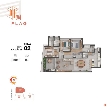 Imagem Apartamento com 3 Quartos à Venda, 130 m² em Cristo Rei - Curitiba Imagem Apartamento com 3 Quartos à Venda, 130 m² em Cristo Rei - Curitiba