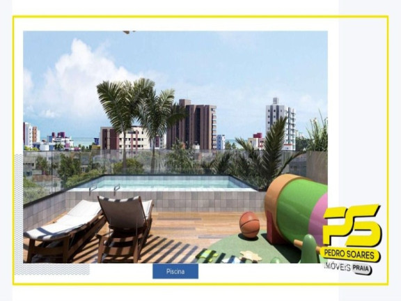 Imagem Apartamento com 1 Quarto à Venda, 33 m² em Jardim Oceania - João Pessoa Imagem Apartamento com 1 Quarto à Venda, 33 m² em Jardim Oceania - João Pessoa