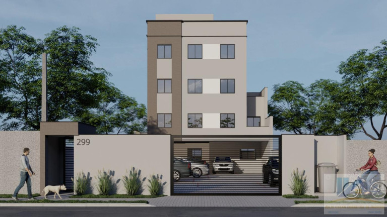 Imagem Apartamento com 3 Quartos à Venda, 58 m² em Cidade Jardim - São José Dos Pinhais