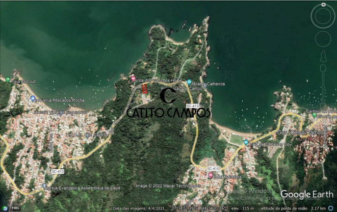 Imagem Terreno à Venda, 1 m² em Canto Dos Ganchos - Governador Celso Ramos Imagem Terreno à Venda, 1 m² em Canto Dos Ganchos - Governador Celso Ramos