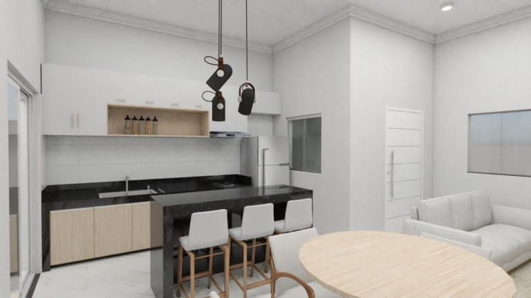 Imagem Casa com 2 Quartos à Venda, 77 m² em Residencial Estoril - Taubaté Imagem Casa com 2 Quartos à Venda, 77 m² em Residencial Estoril - Taubaté
