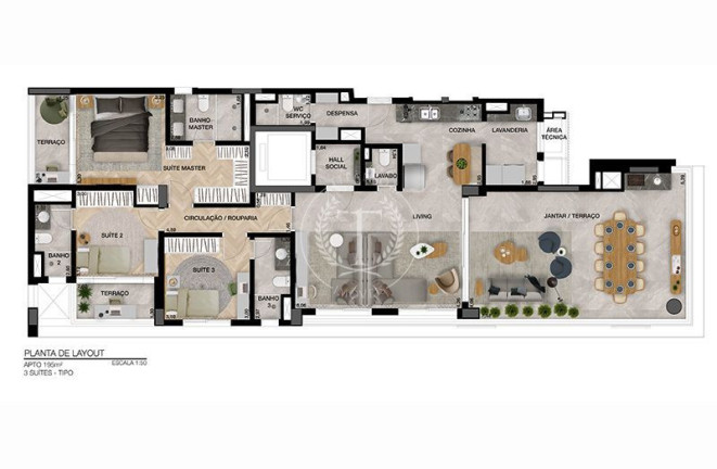 Imagem Cobertura com 3 Quartos à Venda, 167 m² em Mooca - São Paulo Imagem Cobertura com 3 Quartos à Venda, 167 m² em Mooca - São Paulo