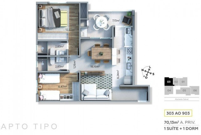 Imagem Cobertura com 2 Quartos à Venda, 133 m² em São Francisco - Curitiba Imagem Cobertura com 2 Quartos à Venda, 133 m² em São Francisco - Curitiba