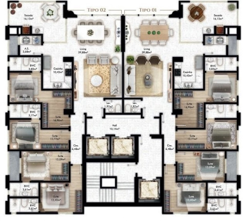 Imagem Imóvel com 4 Quartos à Venda, 169 m² em Centro - Balneário Camboriú