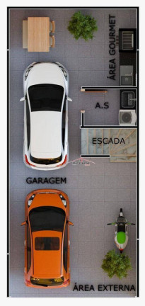 Imagem Sobrado com 2 Quartos à Venda, 95 m² em Maracanã - Praia Grande