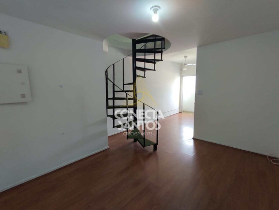 Imagem Apartamento com 1 Quarto para Alugar, 60 m² em Centro - São Vicente Imagem Apartamento com 1 Quarto para Alugar, 60 m² em Centro - São Vicente