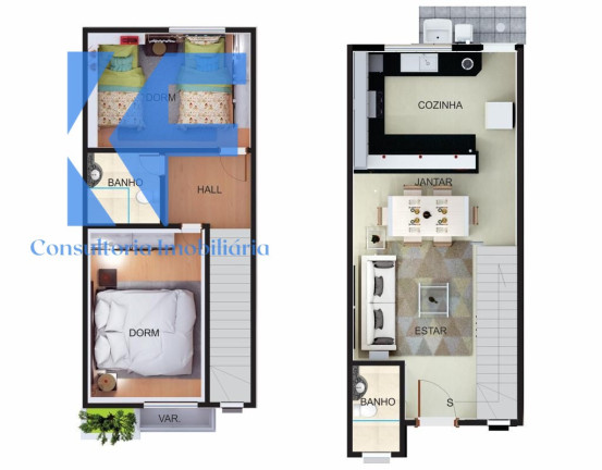 Imagem Casa com 2 Quartos à Venda, 68 m² em Cidade Satélite íris - Campinas Imagem Casa com 2 Quartos à Venda, 68 m² em Cidade Satélite íris - Campinas