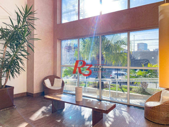 Imagem Apartamento com 3 Quartos para Alugar, 80 m² em Gonzaga - Santos Imagem Apartamento com 3 Quartos para Alugar, 80 m² em Gonzaga - Santos