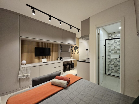 Imagem Imóvel com 1 Quarto à Venda, 24 m² em Centro - Curitiba