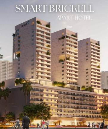 Apartamento com 1 Quarto à Venda, 30 m² em Brickell - Biscayne Park