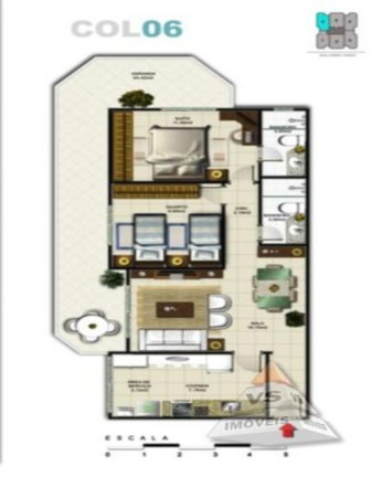 Imagem Apartamento com 2 Quartos à Venda, 84 m² em Vila Nova - Cabo Frio