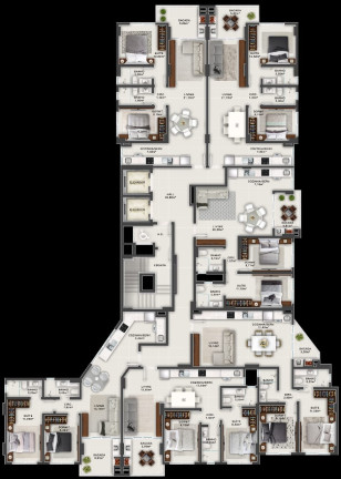 Imagem Apartamento com 2 Quartos à Venda, 69 m² em Morretes - Itapema