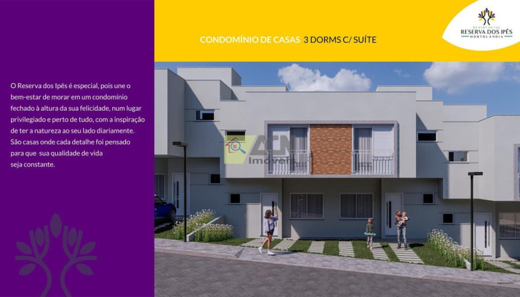 Imagem Casa de Condomínio com 3 Quartos à Venda, 72 m² em Jardim Terras De Santo Antônio - Hortolândia