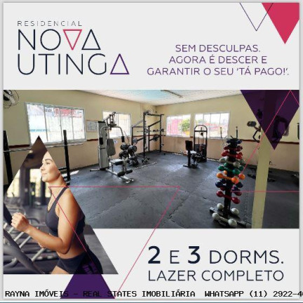 Imagem Apartamento com 3 Quartos à Venda, 63 m² em Jardim Utinga - Santo André Imagem Apartamento com 3 Quartos à Venda, 63 m² em Jardim Utinga - Santo André