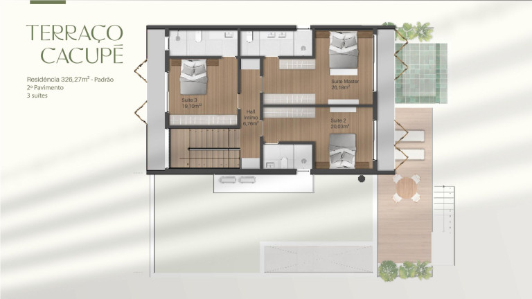 Imagem Casa com 3 Quartos à Venda, 326 m² em Cacupé - Florianópolis