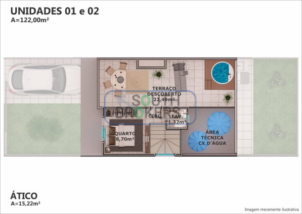 Imagem Sobrado com 4 Quartos à Venda, 122 m² em Uberaba - Curitiba Imagem Sobrado com 4 Quartos à Venda, 122 m² em Uberaba - Curitiba