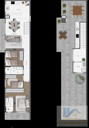 Imagem Apartamento com 3 Quartos à Venda, 97 m² em São Pedro - São José Dos Pinhais