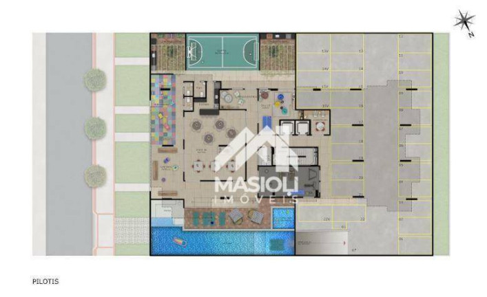 Imagem Apartamento com 3 Quartos à Venda, 79 m² em Itaparica - Vila Velha