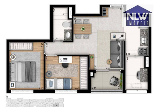 Imagem Apartamento com 2 Quartos à Venda, 54 m² em Butantã - São Paulo Imagem Apartamento com 2 Quartos à Venda, 54 m² em Butantã - São Paulo