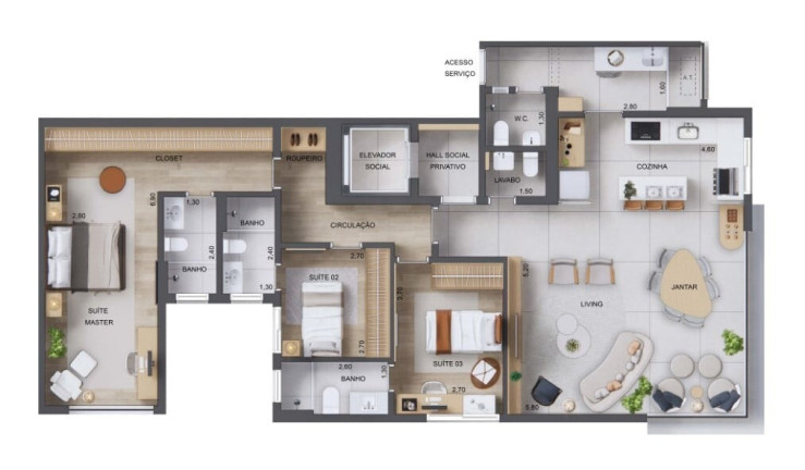 Imagem Apartamento com 3 Quartos à Venda, 96 m² em Perdizes - São Paulo Imagem Apartamento com 3 Quartos à Venda, 96 m² em Perdizes - São Paulo